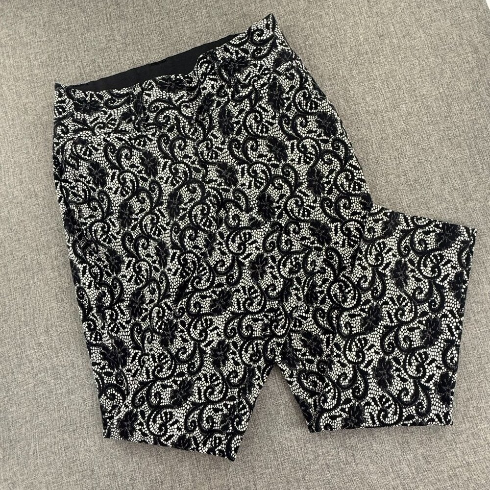 Candie's Marilyn ANKLE Pants Size 5 Cotton Blend Elastic Waist band Stretch Low